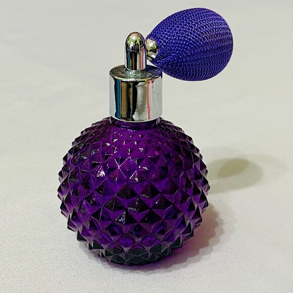 Brand new PURPLE Vintage Style Refillable Spray Purple Bulb - Picture 1 of 2